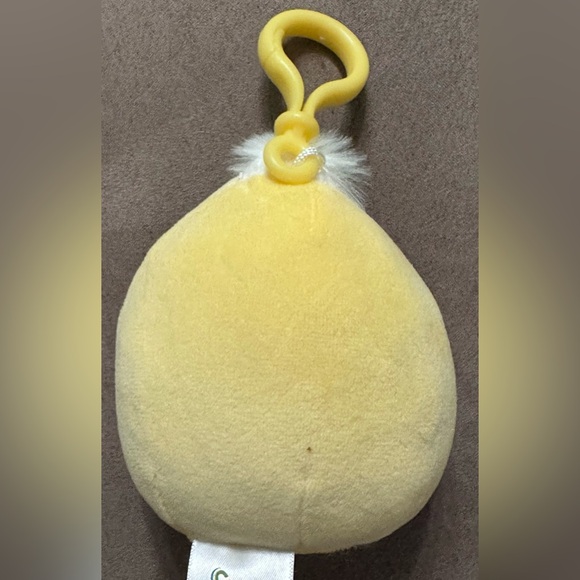 Kellytoy Triston the Chick Squishmallow Clip-on Backpack Clip Stuffed Plush Toy - Picture 6 of 15
